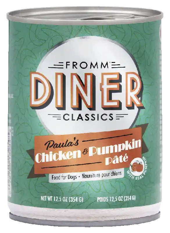 Fromm Dog Diner Classics Paula's Ckn & Ppkn 12.5-oz