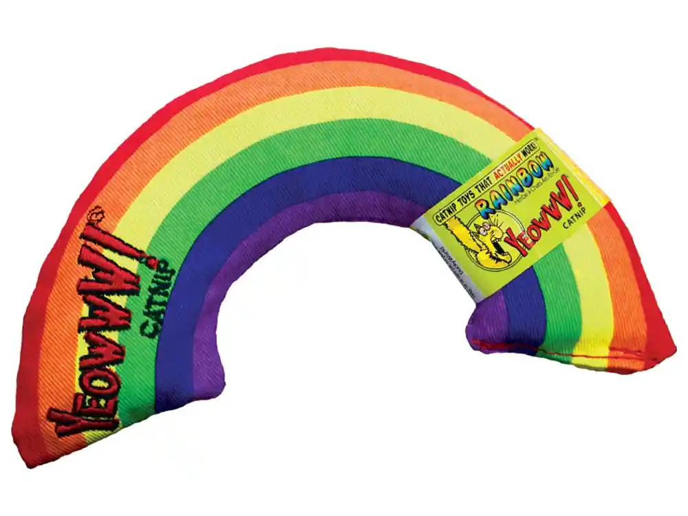 Yeowww! Rainbow Catnip Cat Toy Rainbow