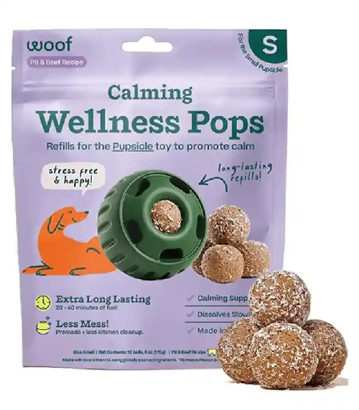 WOOF Small Pops Beef Calming 6.5 Oz