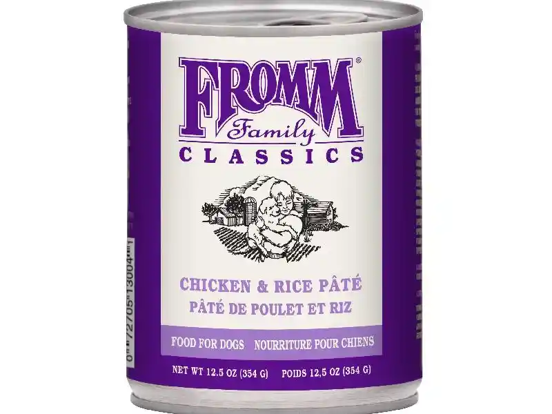 Fromm Dog Classic Chicken & Rice Pate Can 12 Oz