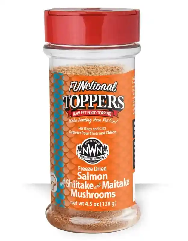 Nats Topper Slmn W Shiitake & Maitake 4.5oz