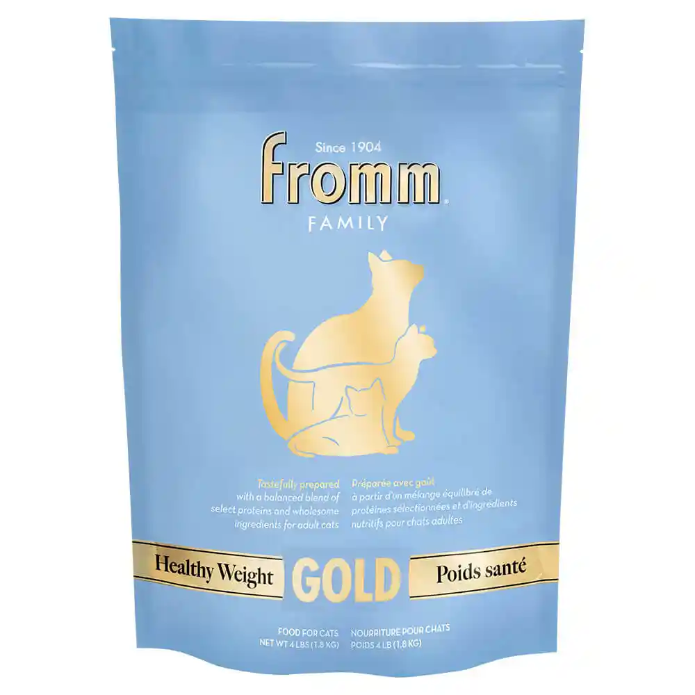 Fromm Family Gold Healthy Weight Dry Cat Food 4-lb