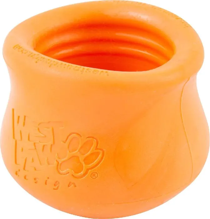 West Paw Toppl Tangerine Puzzle Sm