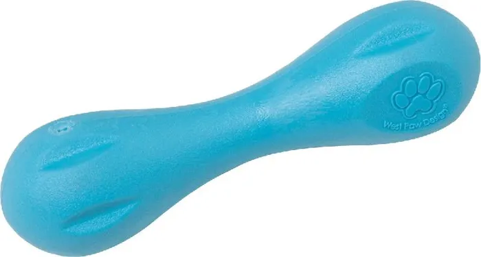 West Paw Hurley Dog Bone Blue Sm