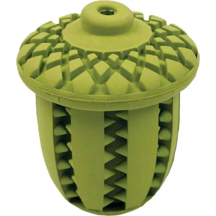 Tall Tails Nat Rubber Acorn Dog Toy, 3-in